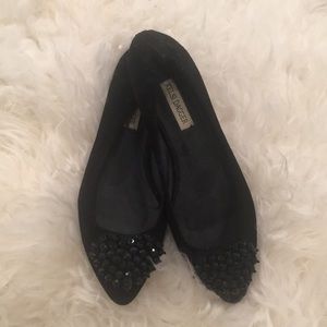 Kelsi Dagger black ballet flats